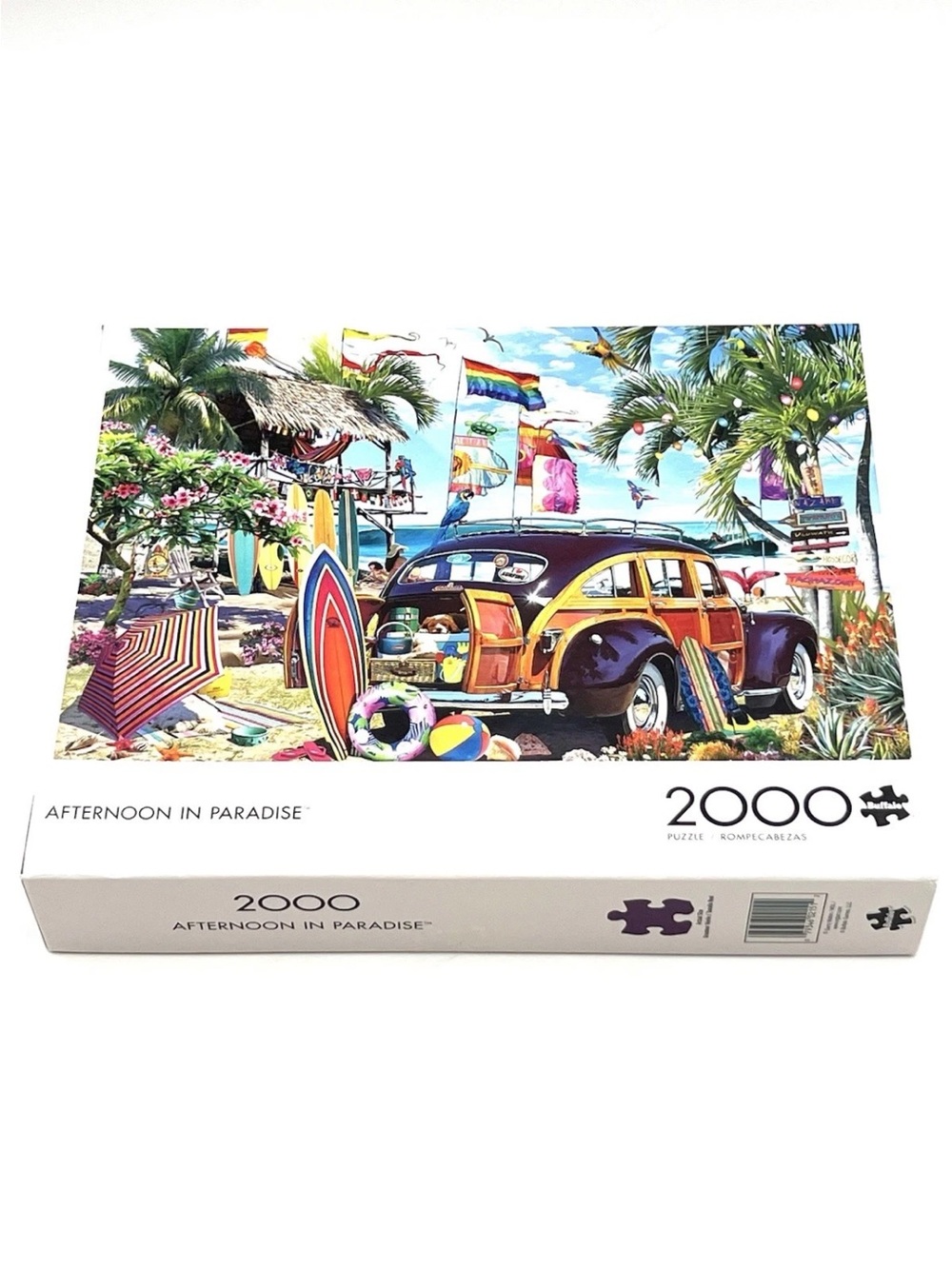Buffalo Afternoon in Paradise 2000-Piece Jigsaw Puzzle